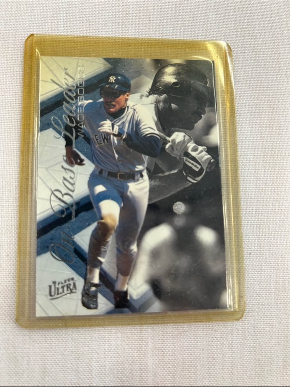 1996 Ultra On Base Leaders Wade Boggs